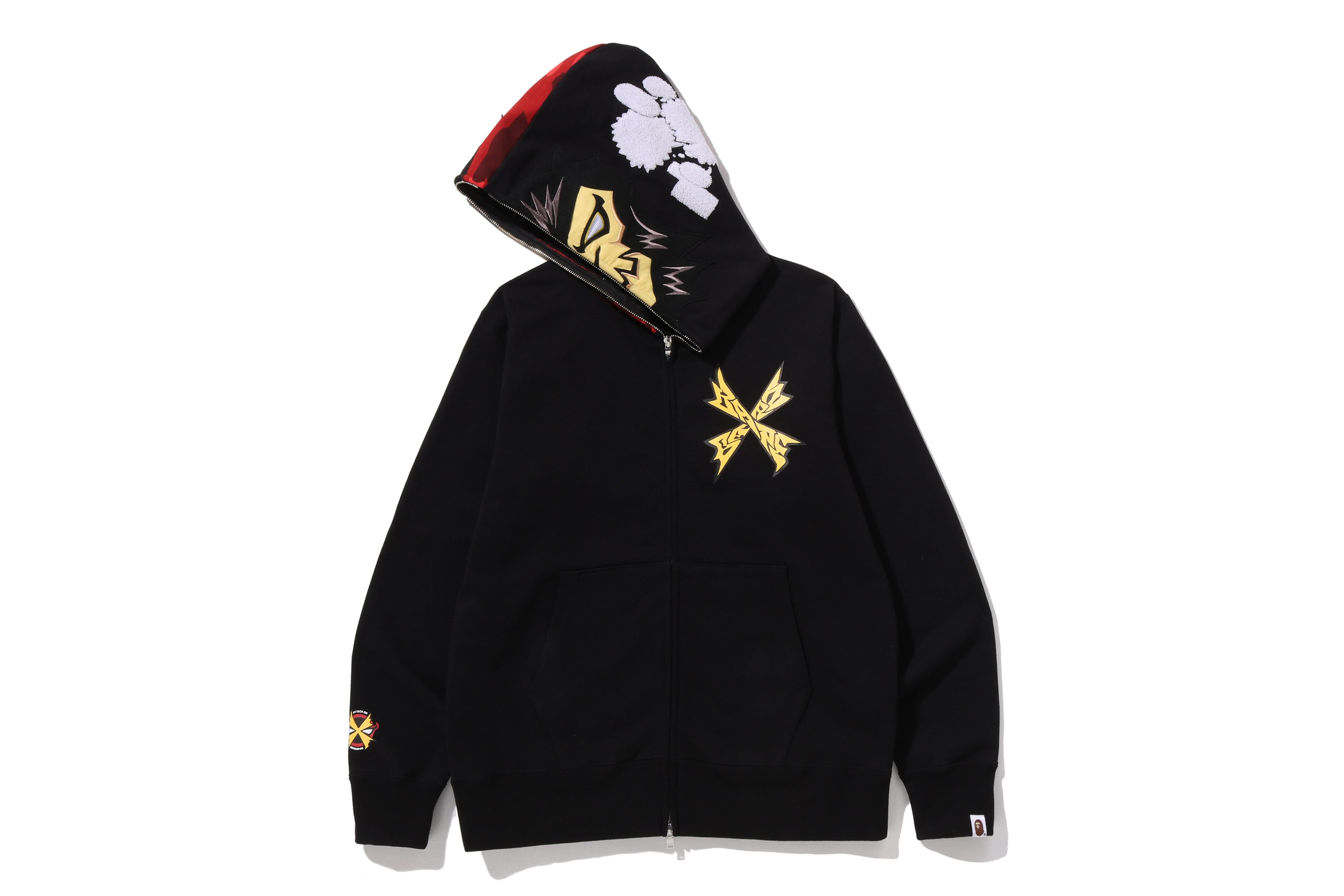 BAPEMAN-X FULL ZIP HOODIE – eu.bape.com