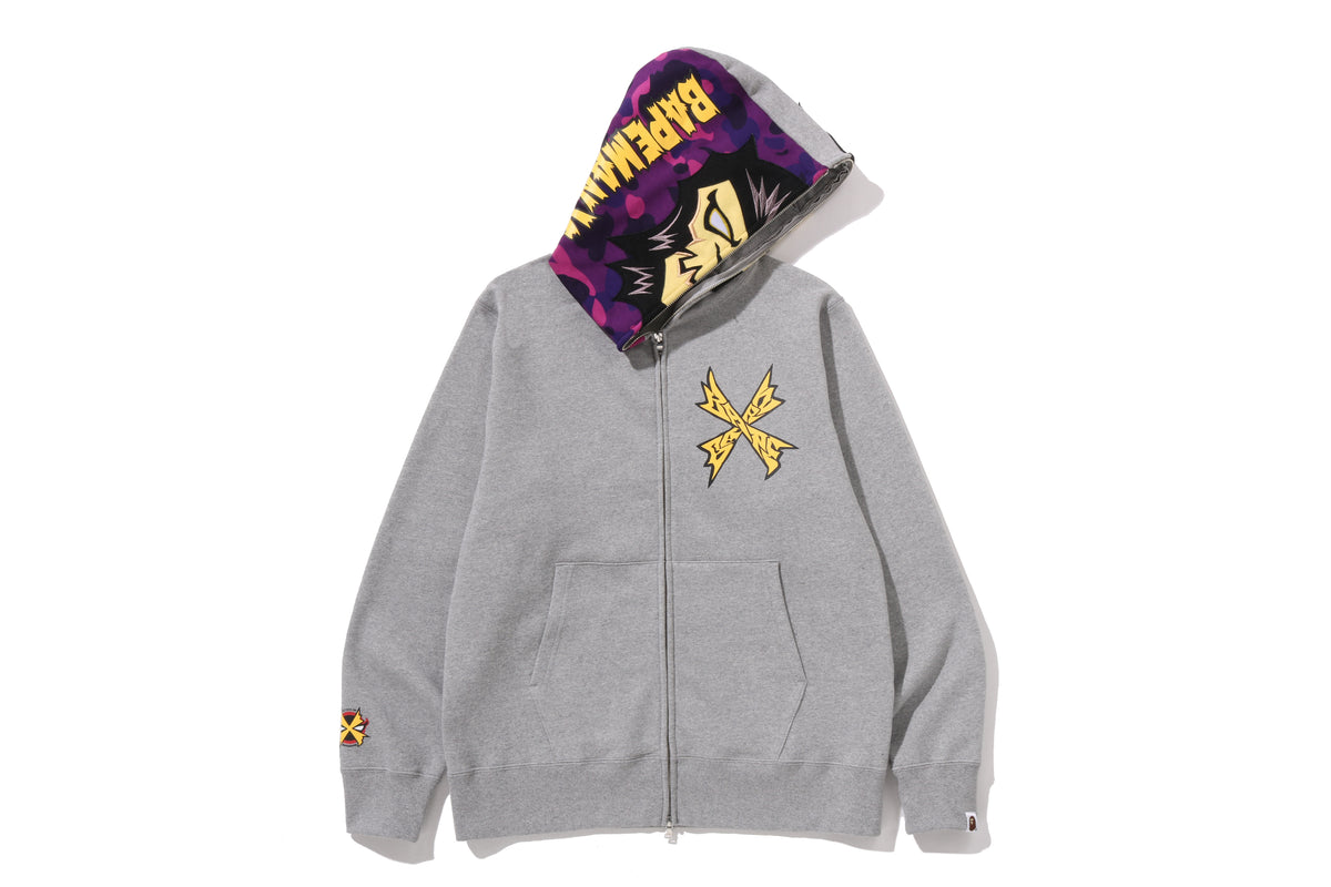BAPEMAN-X FULL ZIP HOODIE
