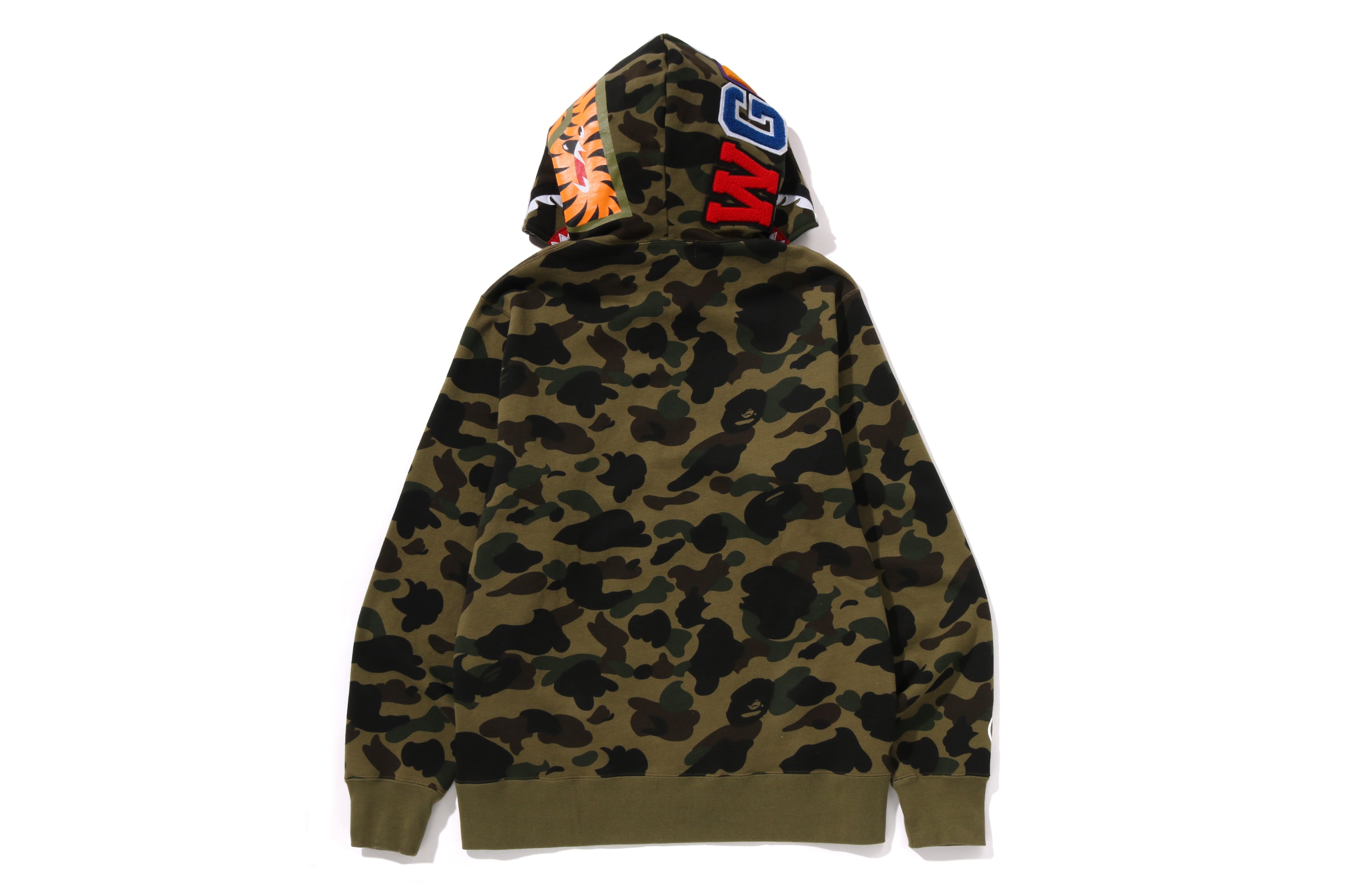 1ST CAMO SHARK FULL ZIP HOODIE – eu.bape.com