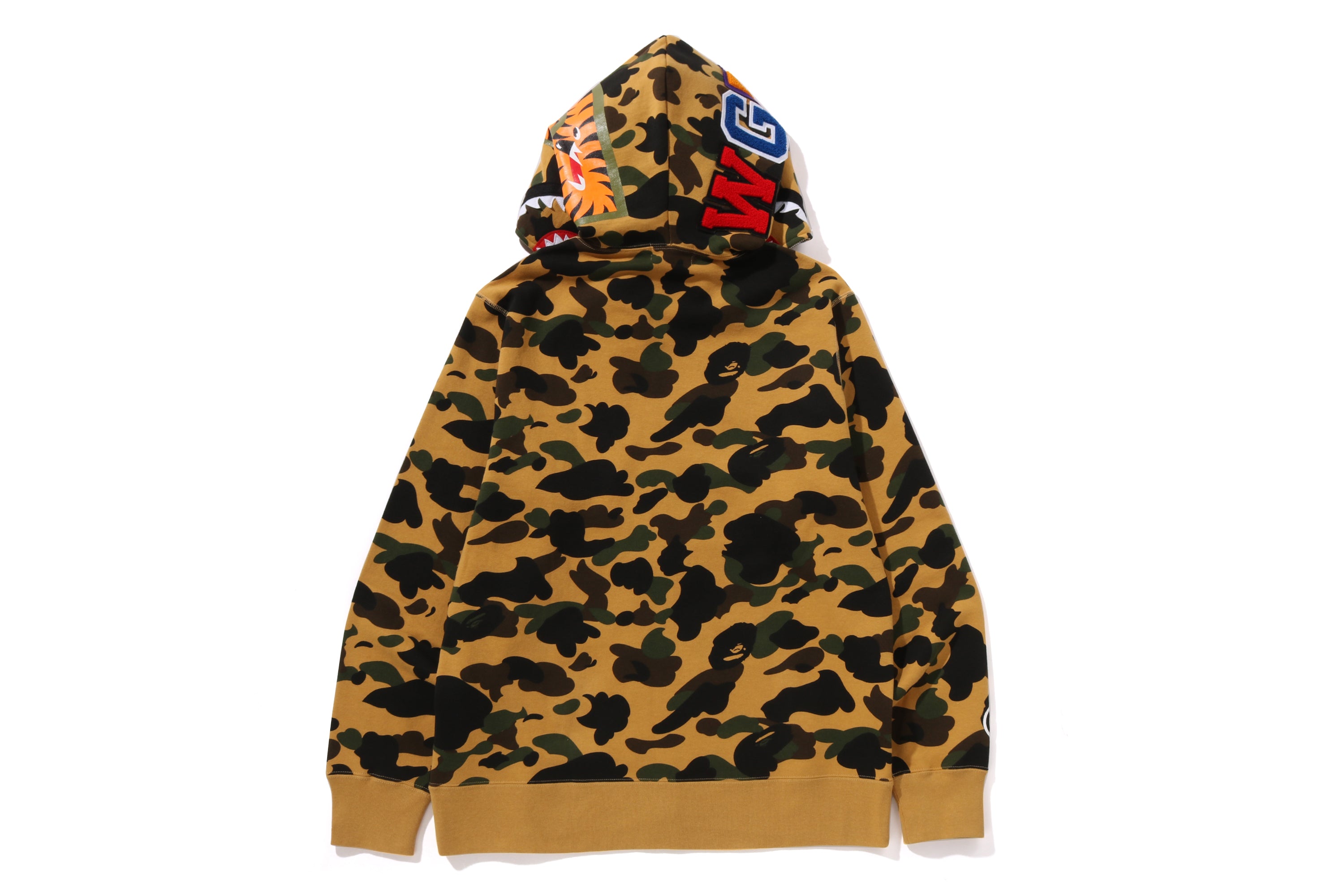 1ST CAMO SHARK FULL ZIP HOODIE – eu.bape.com