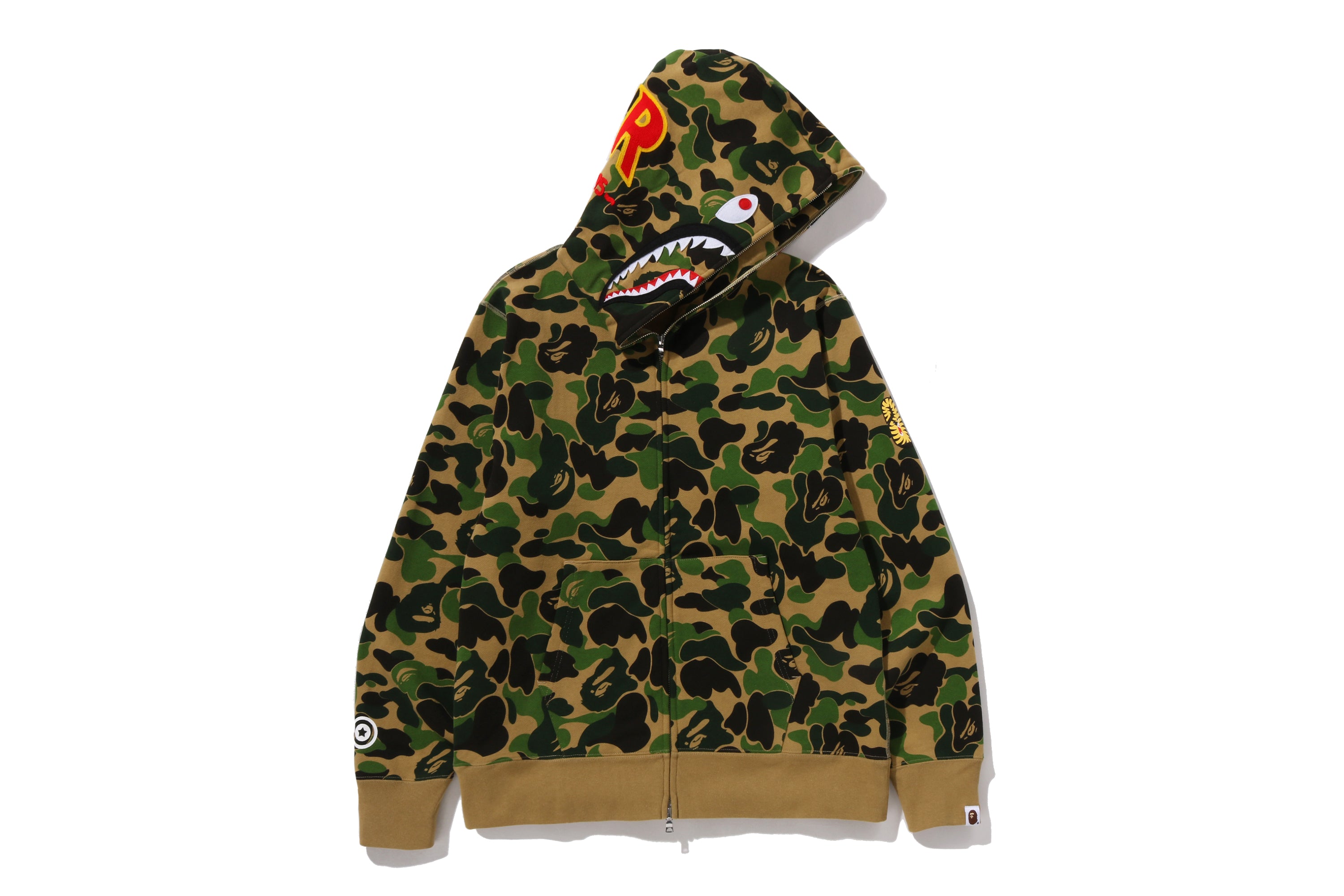 【新品未使用】ABC Camo Shark Full Zip Hoodie ABC CAMO 2ND SHARK FULL ZIP HOODIE – eu.bape.com