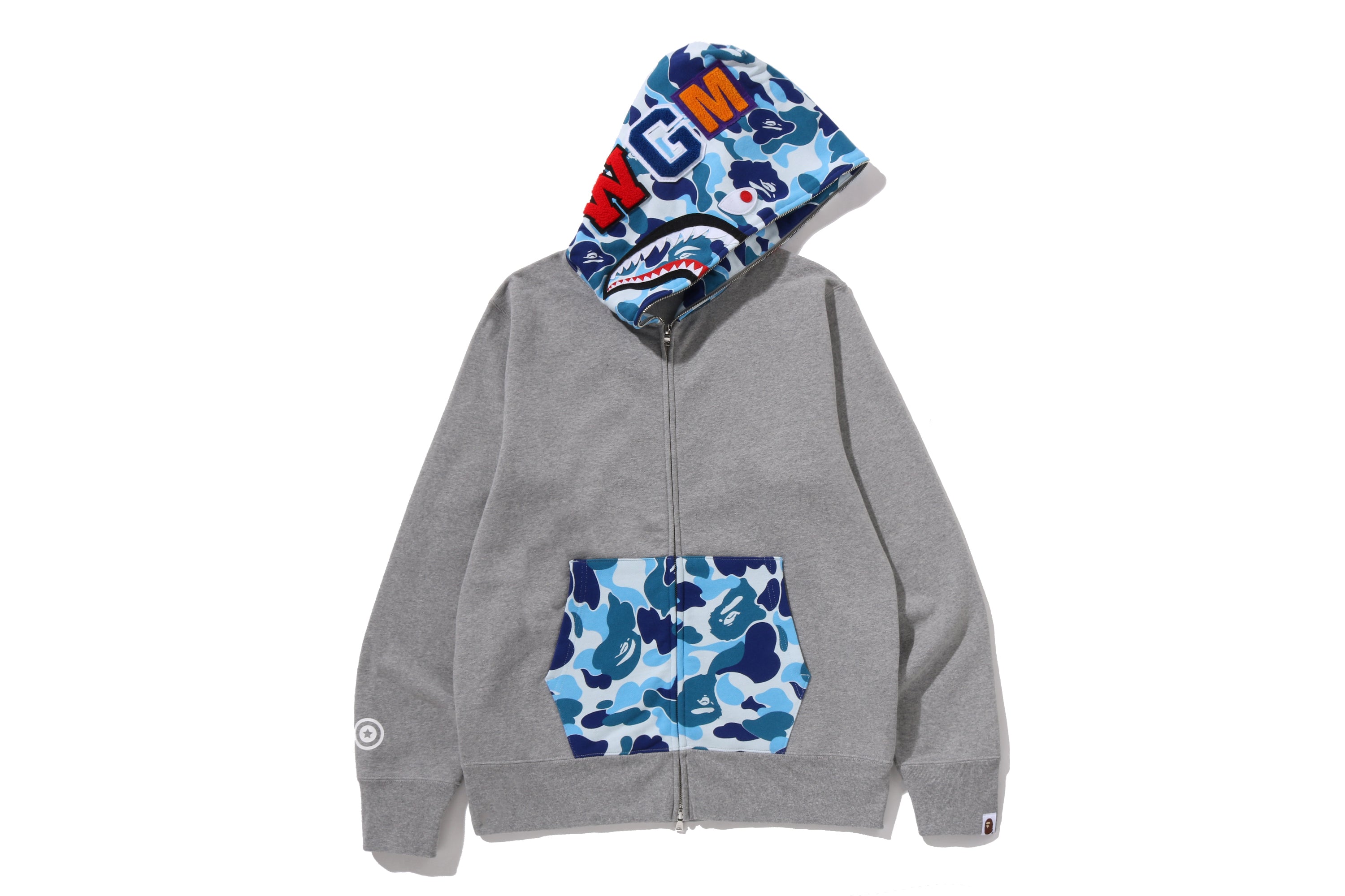 ABC CAMO SHARK FULL ZIP HOODIE – eu.bape.com