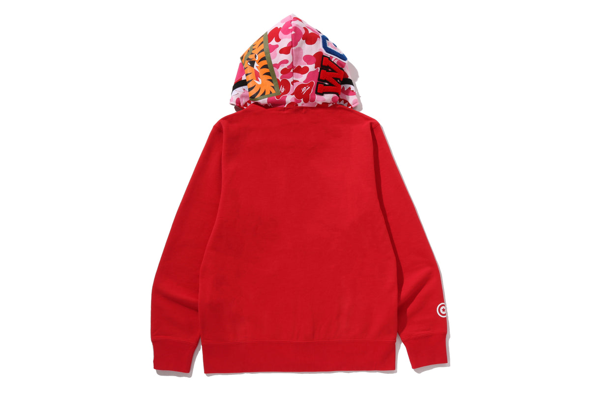 ABC CAMO SHARK FULL ZIP HOODIE