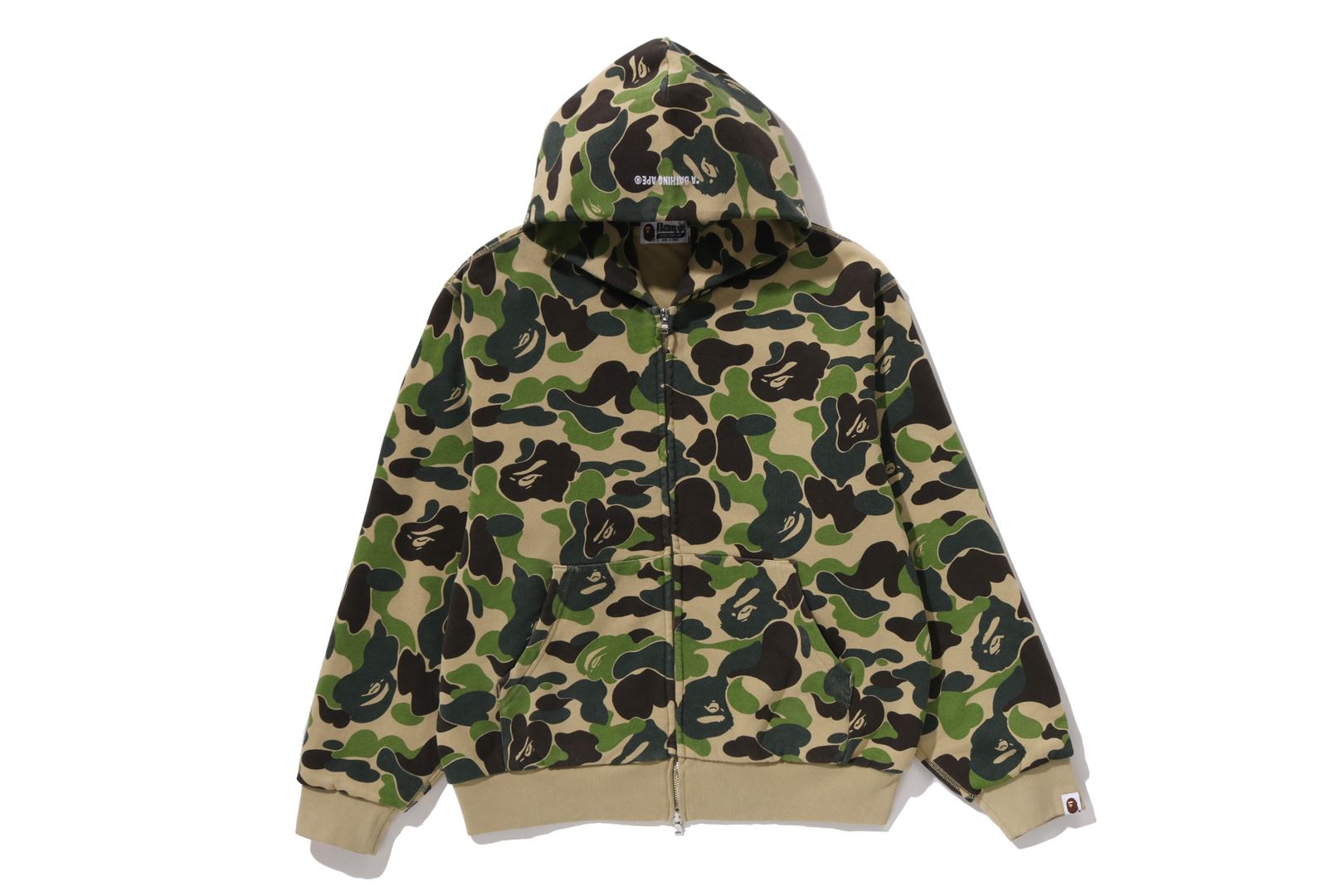 ABC CAMO HEAVY WASH CROPPED FIT ZIP HOODIE – eu.bape.com
