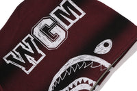 HAND DRAW FOOTBALL SHARK RELAXED FIT FULL ZIP HOODIE