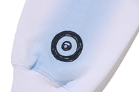 HAND DRAW FOOTBALL SHARK RELAXED FIT FULL ZIP HOODIE