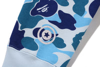 ABC CAMO CRYSTAL STONE SHARK CROPPED FULL ZIP HOODIE LADIES