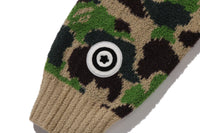 ABC CAMO TOWEL JACQUARD SHARK CROPPED FULL ZIP HOODIE LADIES