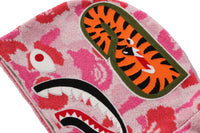 ABC CAMO TOWEL JACQUARD SHARK CROPPED FULL ZIP HOODIE LADIES