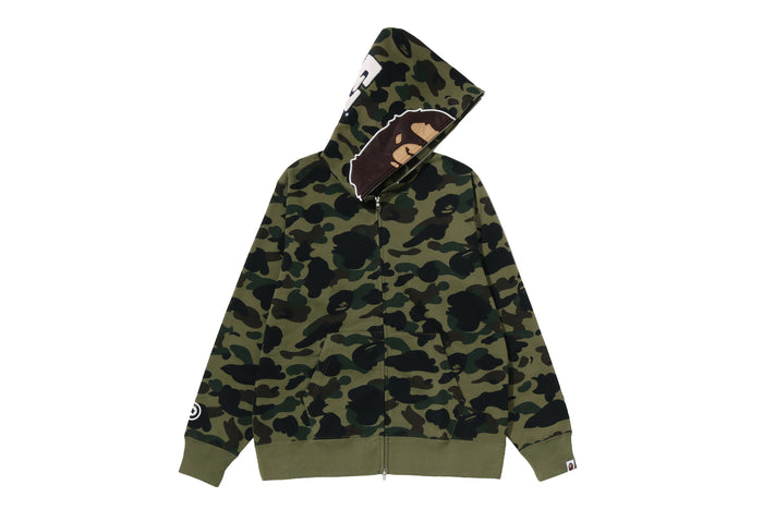 1ST CAMO 2ND APE FULL ZIP HOODIE