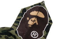 1ST CAMO 2ND APE FULL ZIP HOODIE
