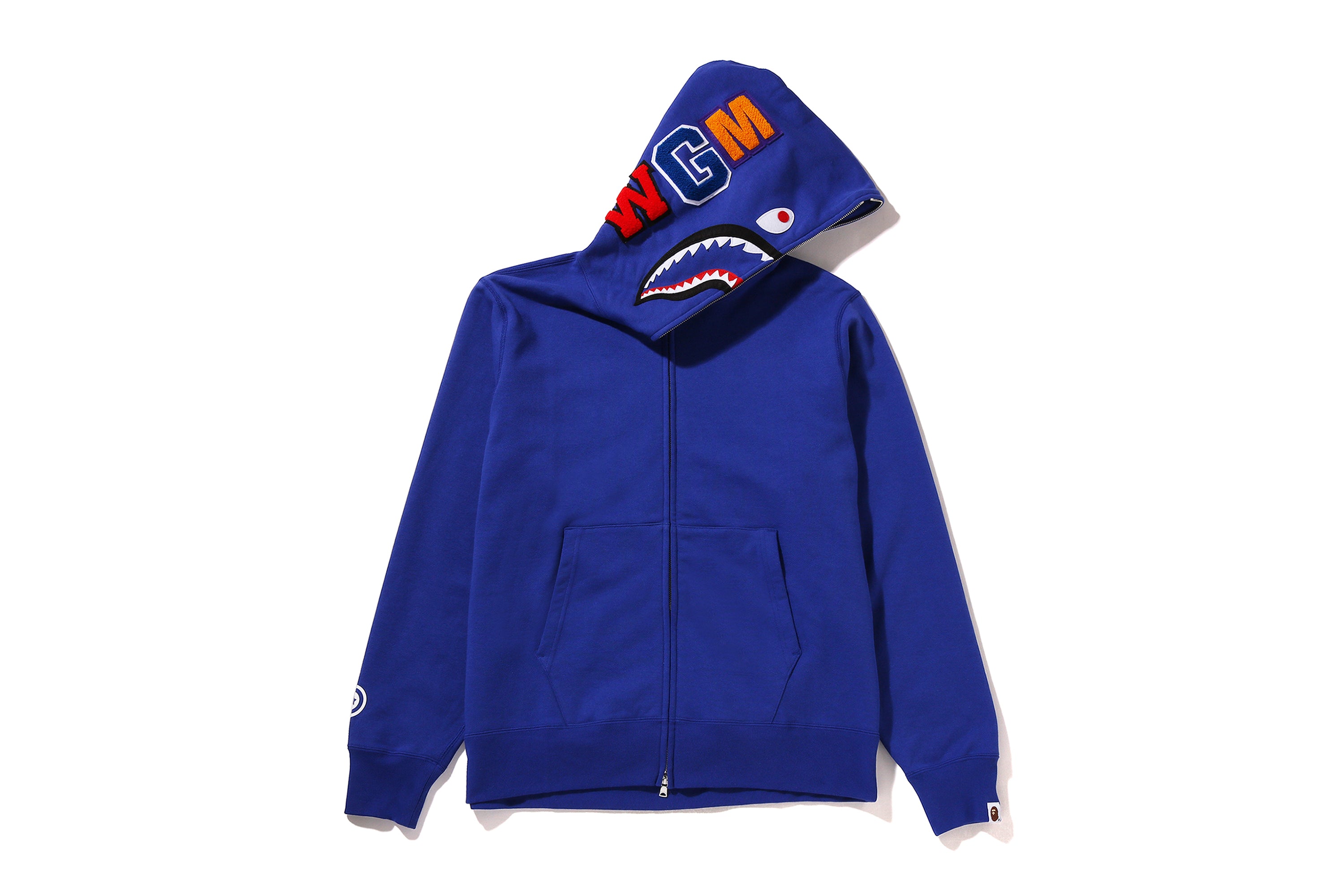 SHARK FULL ZIP HOODIE – eu.bape.com