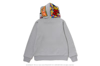 MEDICOM TOY 30TH ANNIV. BE@R SHARK FULL ZIP REVERSIBLE HOODIE