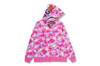 STA CAMO SHARK FULL ZIP HOODIE