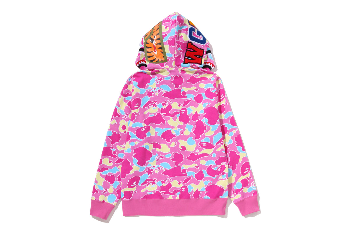 STA CAMO SHARK FULL ZIP HOODIE