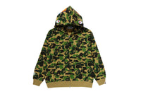 ABC CAMO FUR HOOD SHARK RELAXED FIT FULL ZIP HOODIE