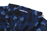 COLOR CAMO HEAVY WASHED CROPPED FIT ZIP HOODIE