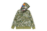 SPLASH CAMO SHARK FULL ZIP HOODIE