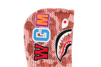 1ST CAMO CROCHET SHARK FULL ZIP HOODIE LADIES
