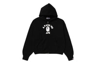 COLLEGE OVERSIZED ZIP HOODIE LADIES
