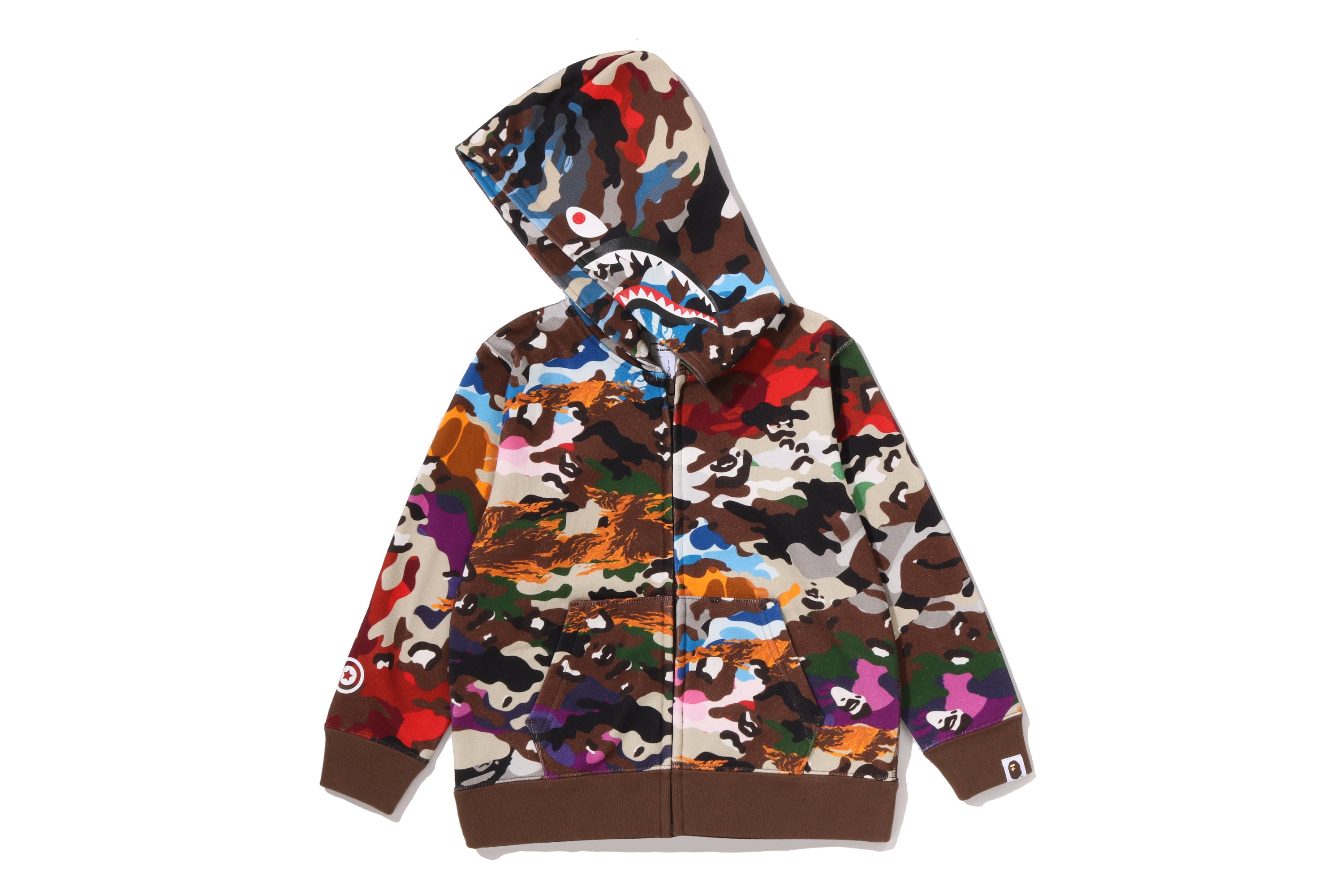 BAPE KIDS マウンテンパーカー　100 HYBRID CAMO SHARK ZIP HOODIE KIDS – eu.bape.com
