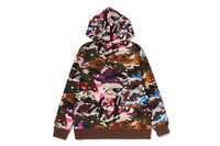 HYBRID CAMO SHARK ZIP HOODIE JUNIOR