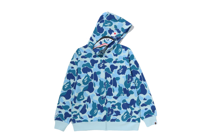 ABC CAMO SHARK ZIP HOODIE JUNIOR