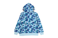 ABC CAMO SHARK ZIP HOODIE JUNIOR