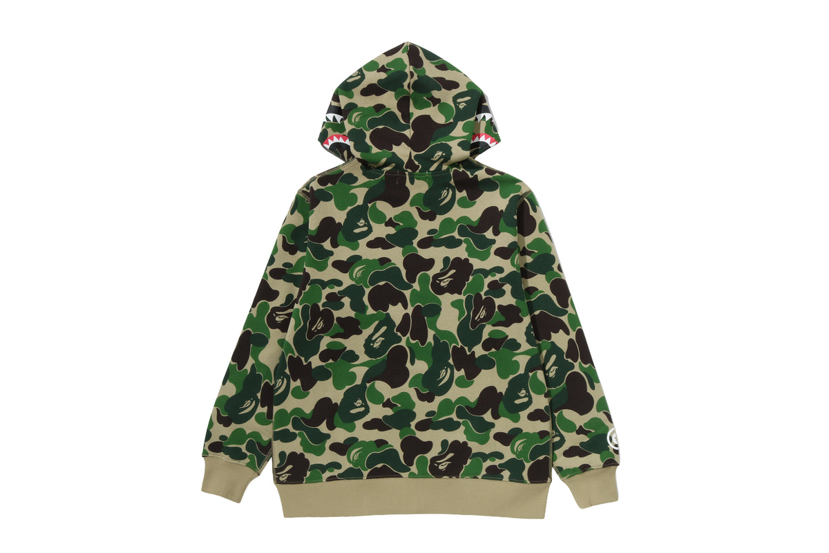 ABC CAMO SHARK ZIP HOODIE JUNIOR