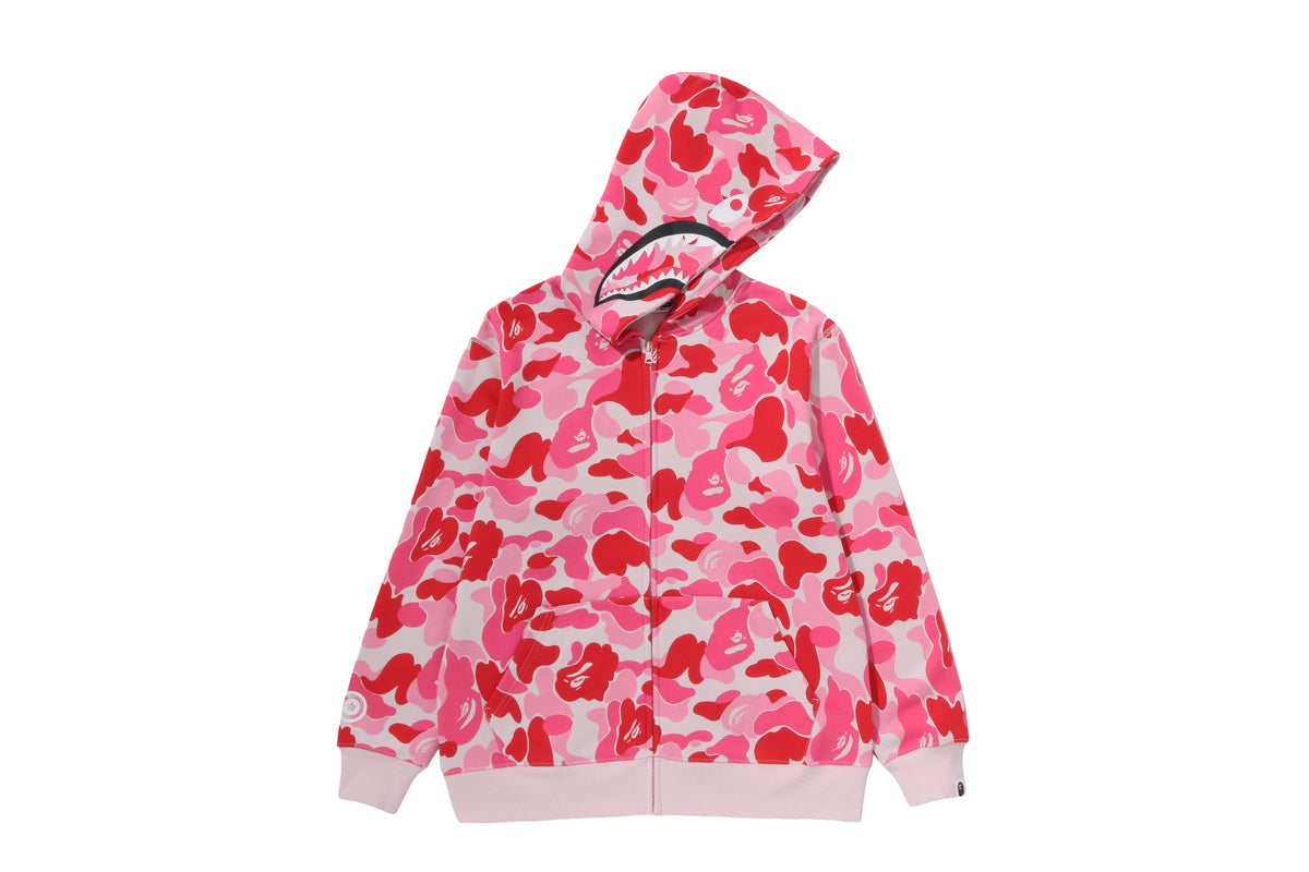 ABC CAMO SHARK ZIP HOODIE JUNIOR
