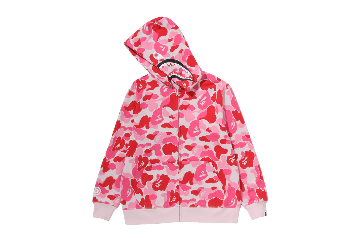 ABC CAMO SHARK ZIP HOODIE JUNIOR