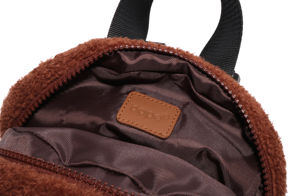 baby milo leather backpack BABY MILO PLUSH DOLL DAYPACK
