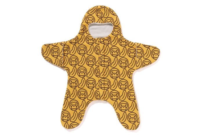 BANANA MILO KNIT JACQUARD COVERALL BABY