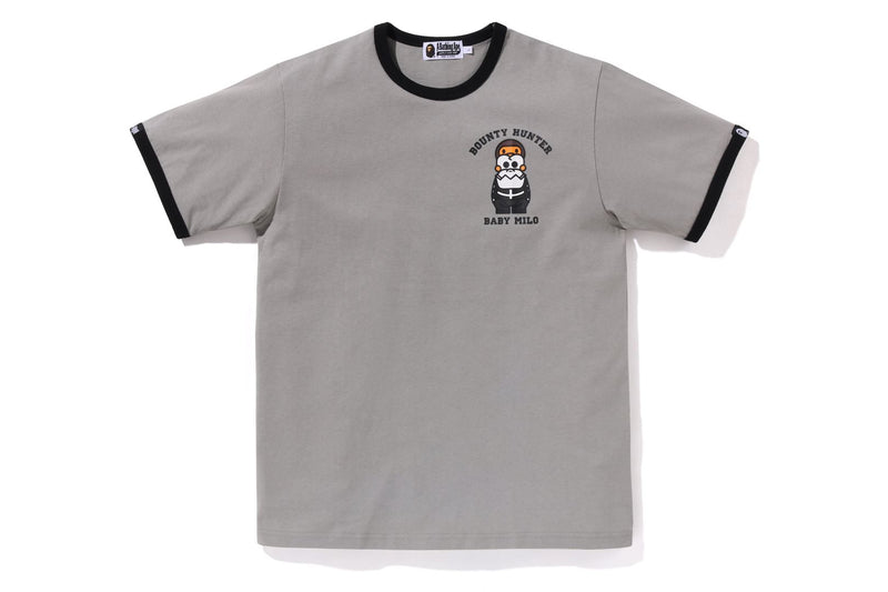 BAPE X BOUNTY HUNTER - BABY MILO RINGER TEE MENS