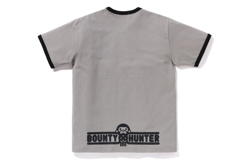 BAPE X BOUNTY HUNTER - BABY MILO RINGER TEE MENS