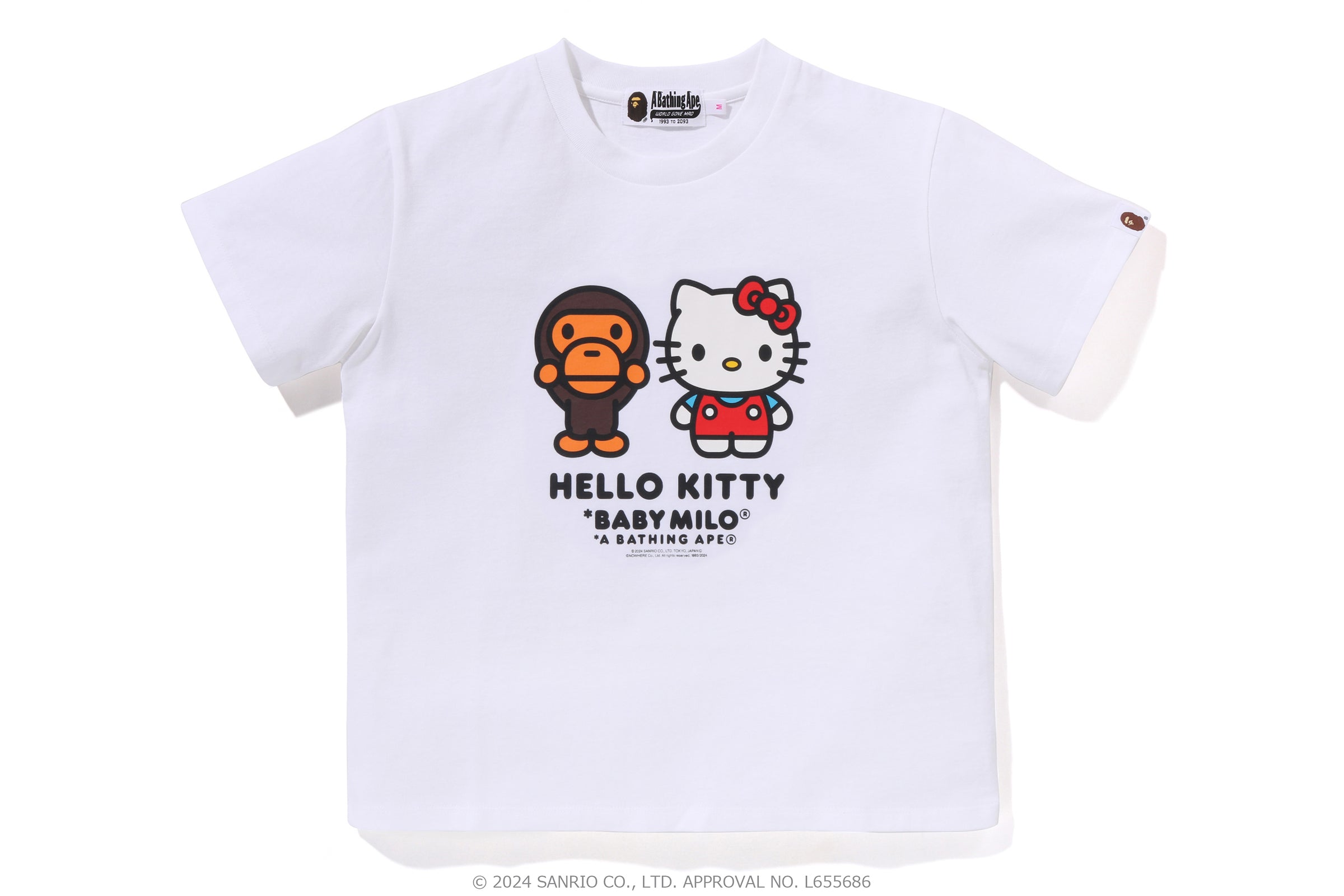 BABY MILO X HELLO KITTY MINI TEE LADIES