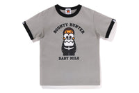 BAPE X BOUNTY HUNTER - BABY MILO RINGER TEE KIDS