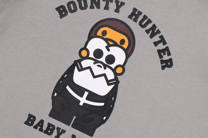 BAPE X BOUNTY HUNTER - BABY MILO RINGER TEE KIDS