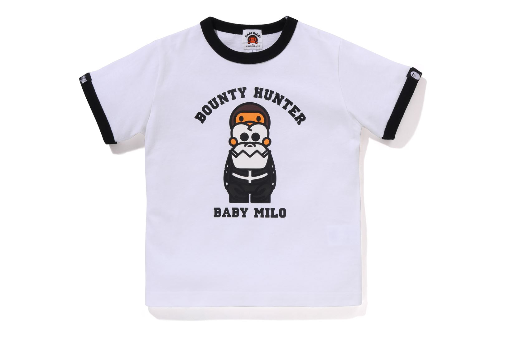 BAPE X BOUNTY HUNTER - BABY MILO RINGER TEE KIDS – eu.bape.com
