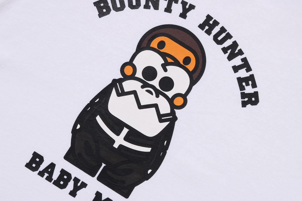 BAPE X BOUNTY HUNTER - BABY MILO RINGER TEE KIDS