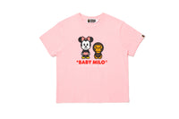 BAPE X DISNEY MINNIE MOUSE BABY MILO MINI TEE LADIES