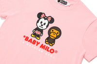 BAPE X DISNEY MINNIE MOUSE BABY MILO MINI TEE LADIES