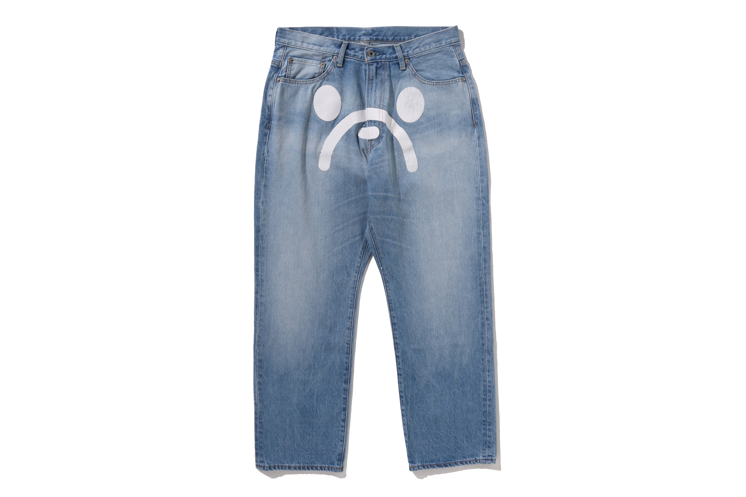 MILO FACE 13 OZ DENIM PANTS – eu.bape.com