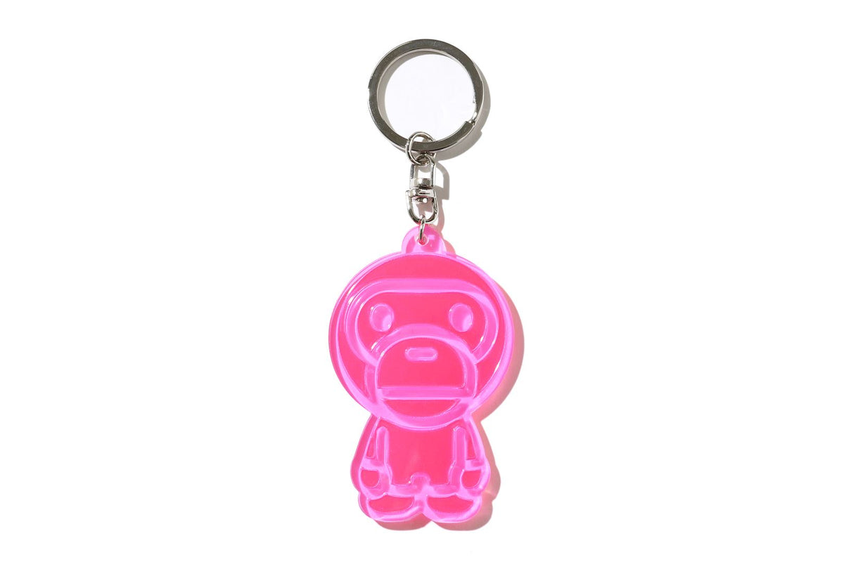 BABY MILO REFLECTIVE KEYCHAIN