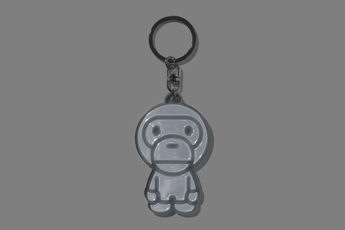 BABY MILO REFLECTIVE KEYCHAIN