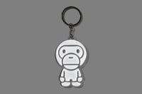BABY MILO REFLECTIVE KEYCHAIN