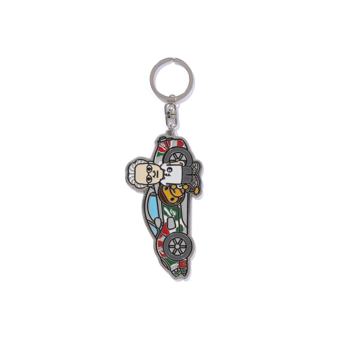 BAPE X PAGANI CAMO KEYCHAIN