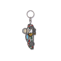 BAPE X PAGANI CAMO KEYCHAIN