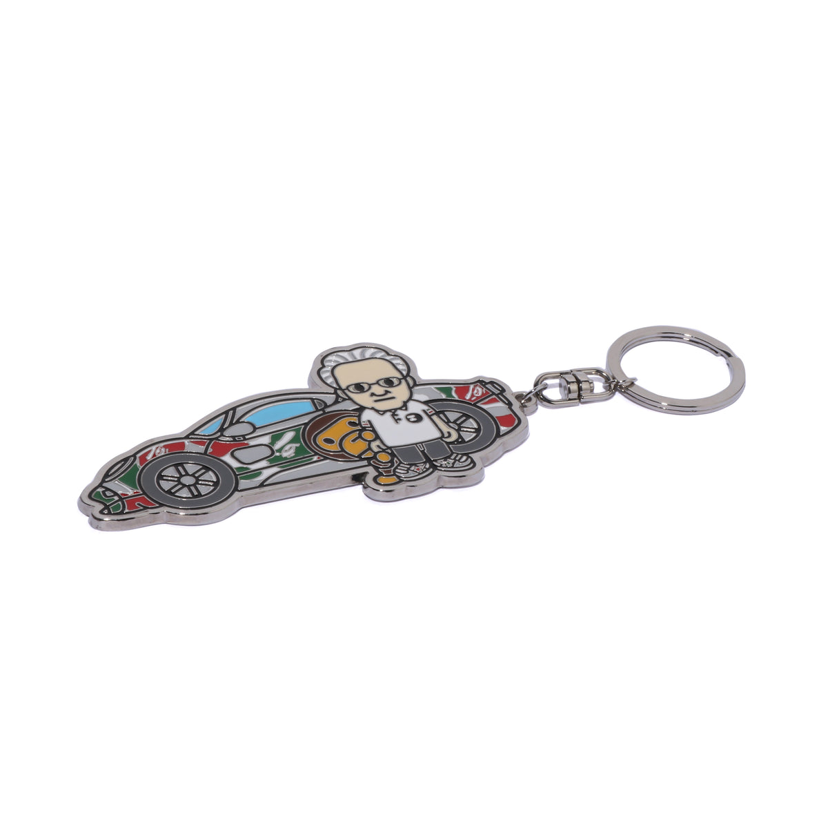 BAPE X PAGANI CAMO KEYCHAIN