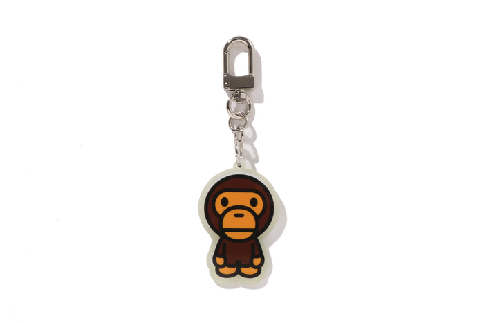 BABY MILO SKULL ACRYLIC KEYCHAIN